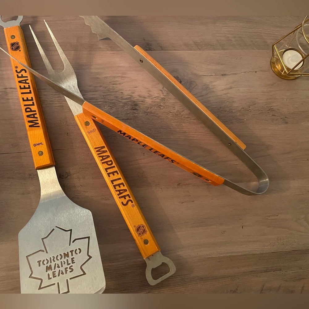 Maple Leafs BBQ Set